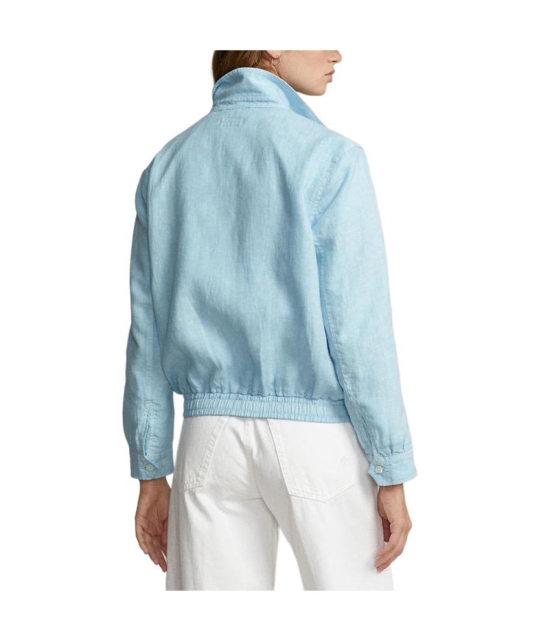 POLO RALPH LAUREN Голубая куртка, фото 4