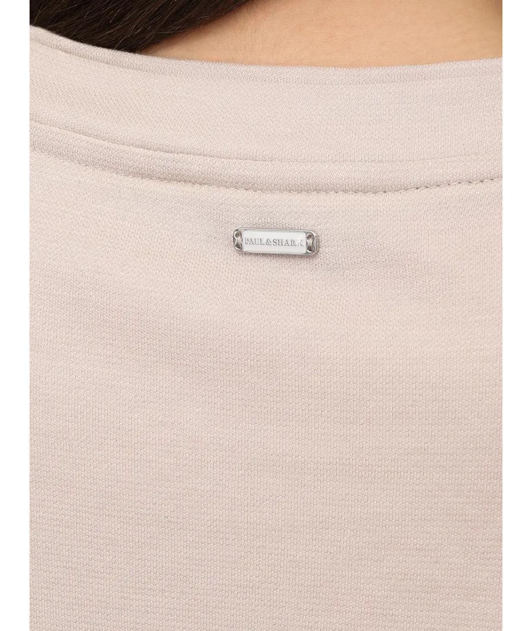 PAUL & SHARK Бежевая футболка, фото 6