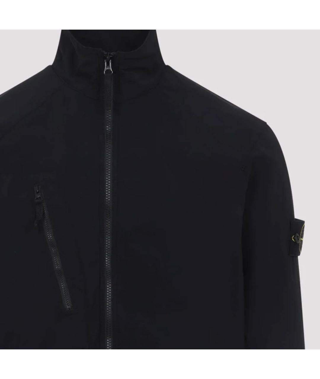 STONE ISLAND Черная куртка, фото 5