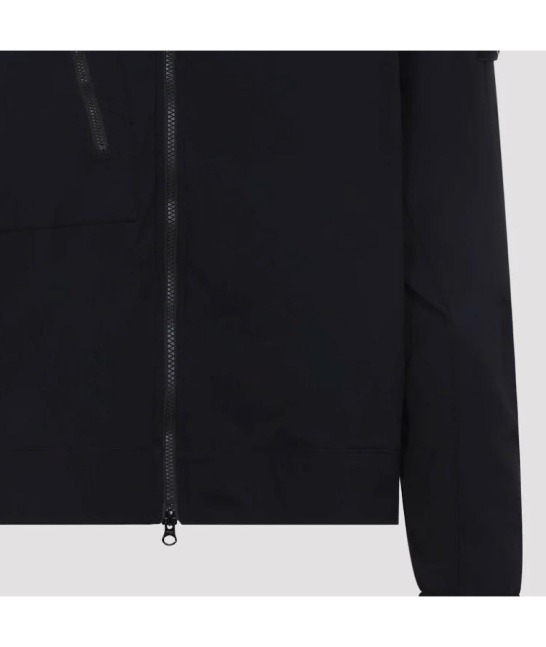 STONE ISLAND Черная куртка, фото 4