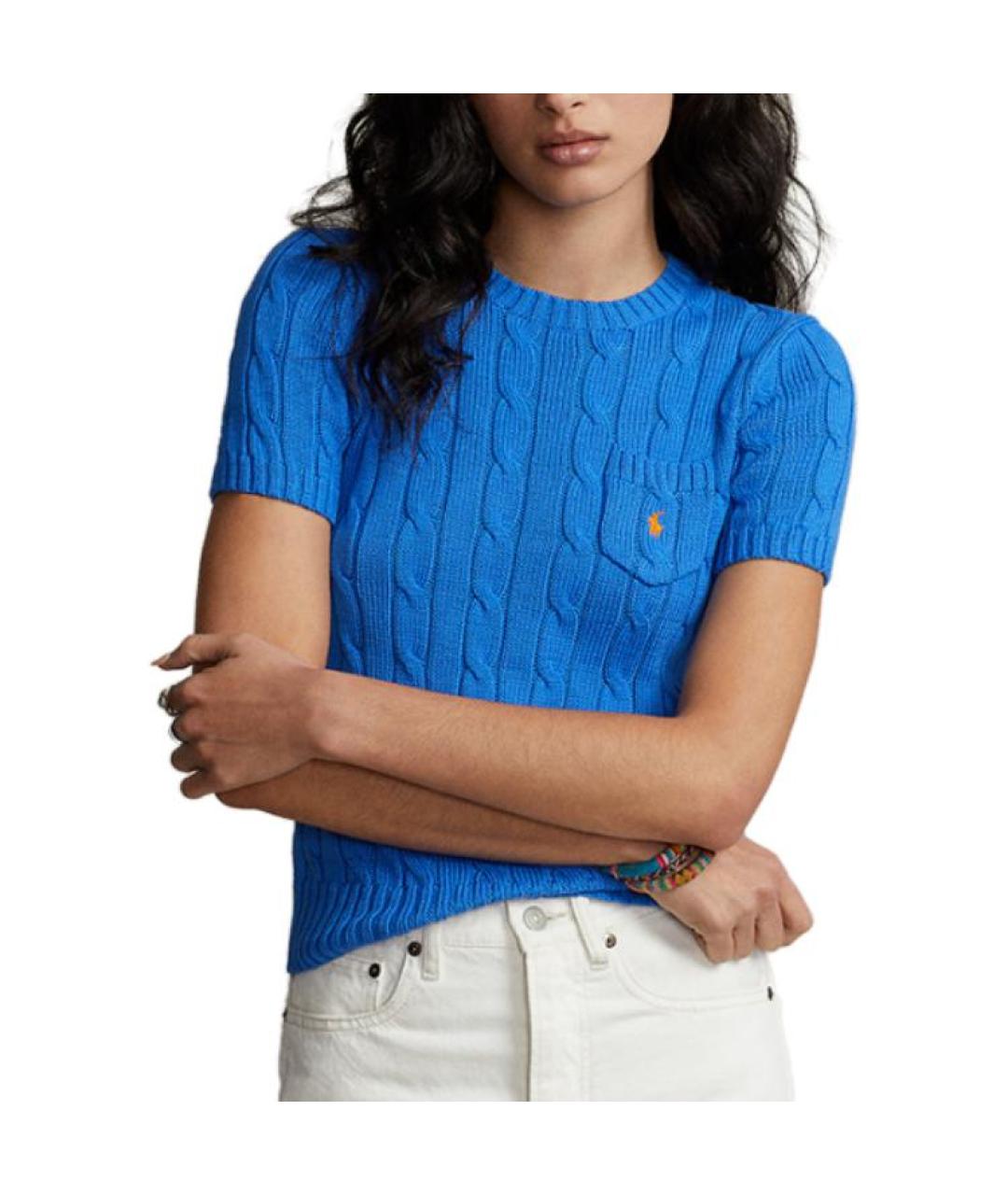 POLO RALPH LAUREN Синий джемпер / свитер, фото 2