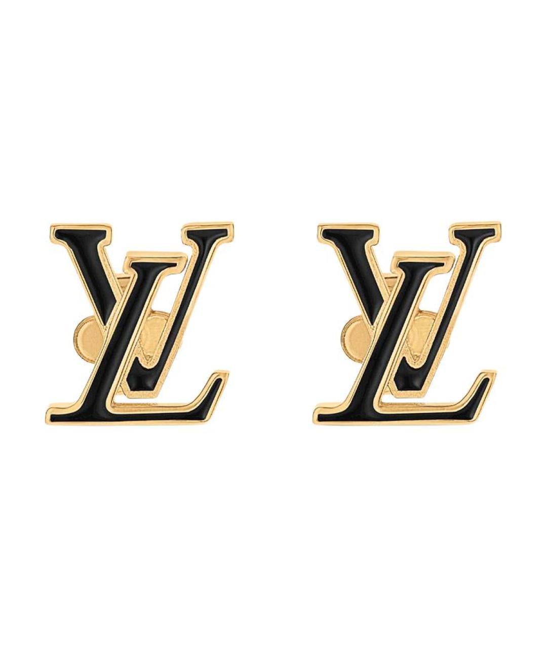 LOUIS VUITTON Золотые серьги, фото 1