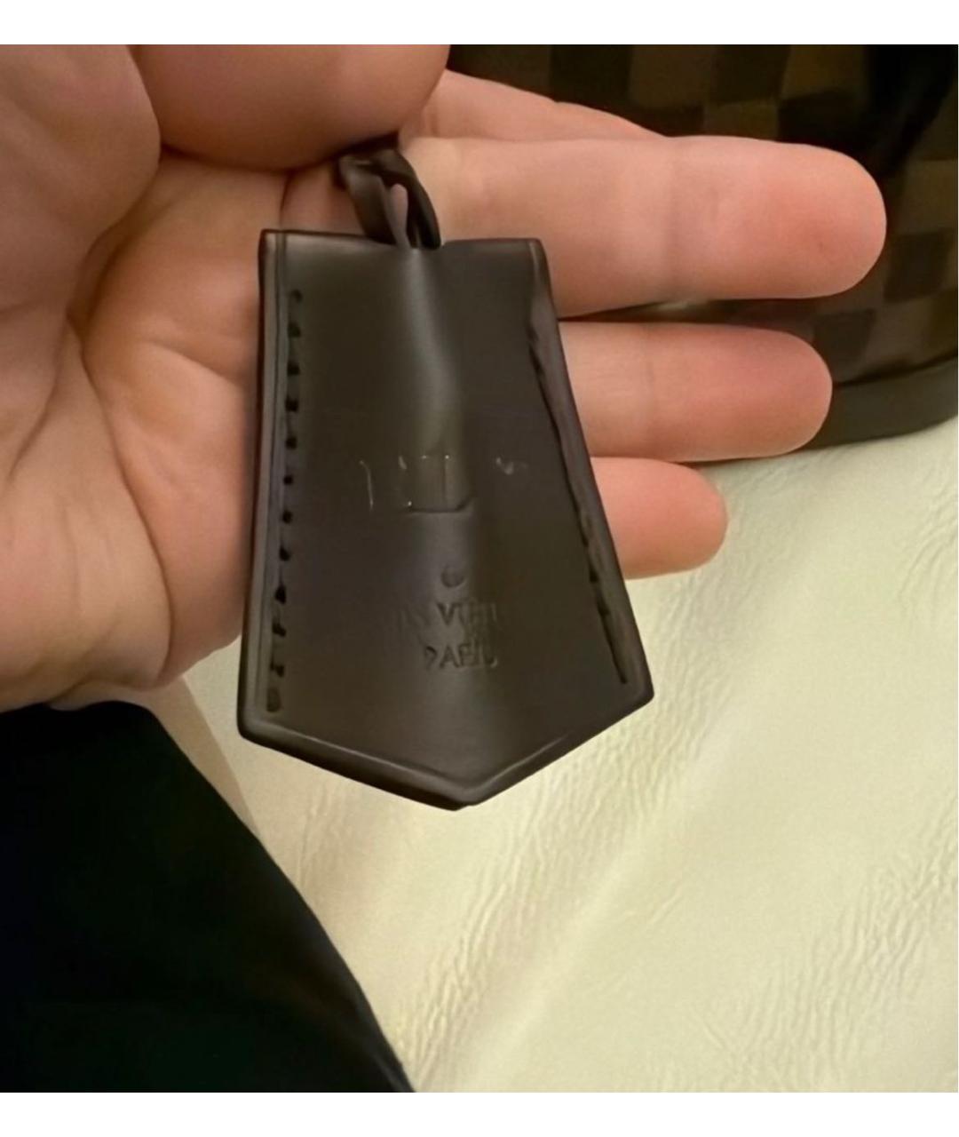 LOUIS VUITTON Коричневая сумка через плечо, фото 5