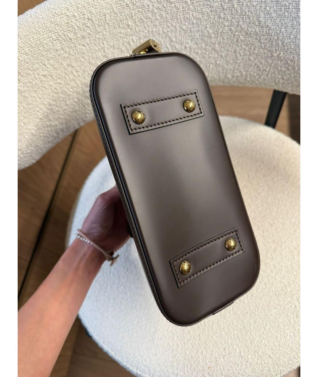 LOUIS VUITTON Коричневая сумка через плечо, фото 7