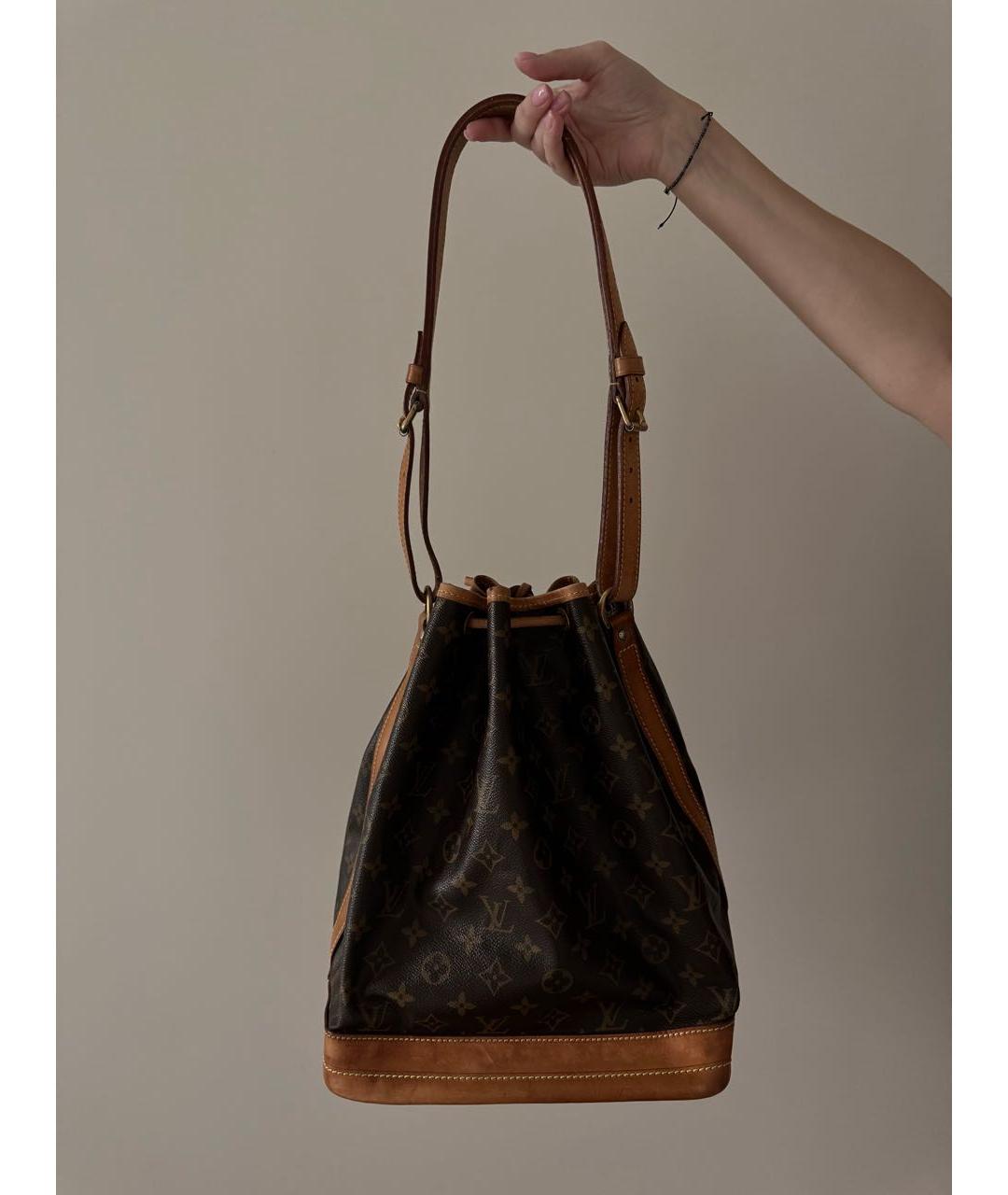 LOUIS VUITTON Коричневая сумка через плечо, фото 2