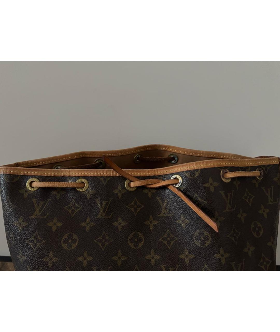 LOUIS VUITTON Коричневая сумка через плечо, фото 5