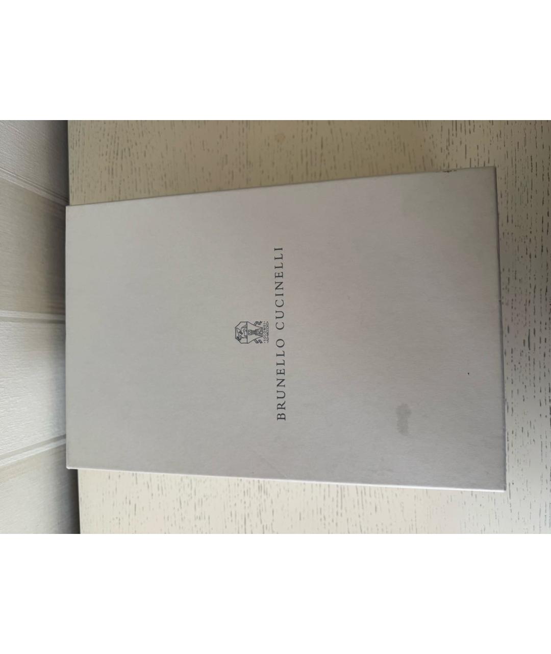 BRUNELLO CUCINELLI Черные кожаные мюли, фото 6