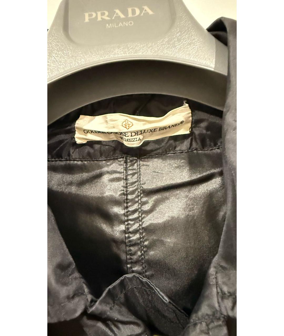 GOLDEN GOOSE DELUXE BRAND Черный тренч/плащ, фото 3