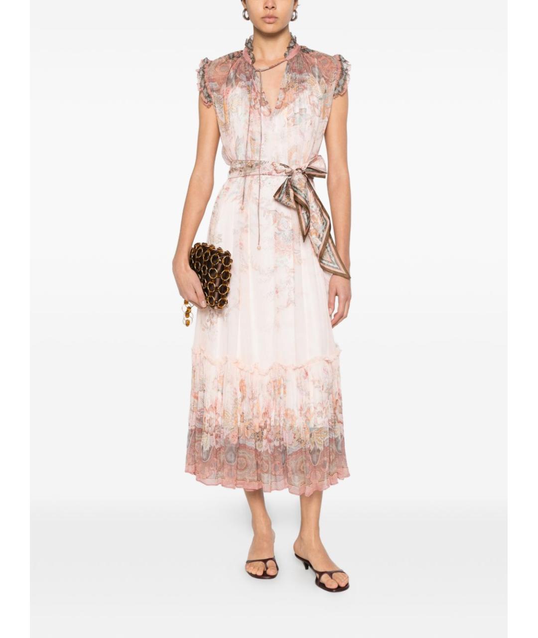 ZIMMERMANN Мульти повседневное платье, фото 3