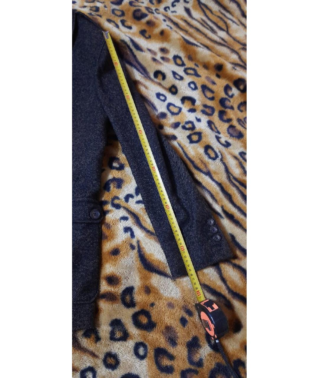 DOLCE&GABBANA Коричневое вискозное пальто, фото 5