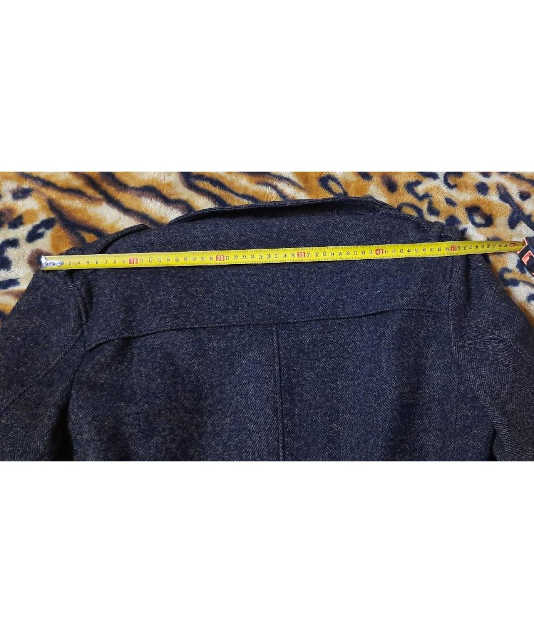 DOLCE&GABBANA Коричневое вискозное пальто, фото 3