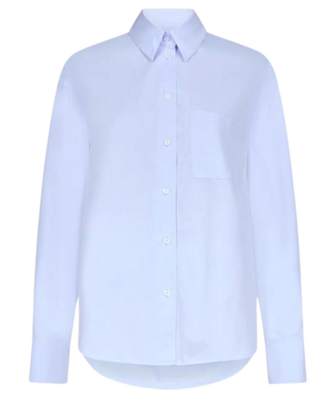 LOULOU STUDIO Голубая хлопковая рубашка, фото 1