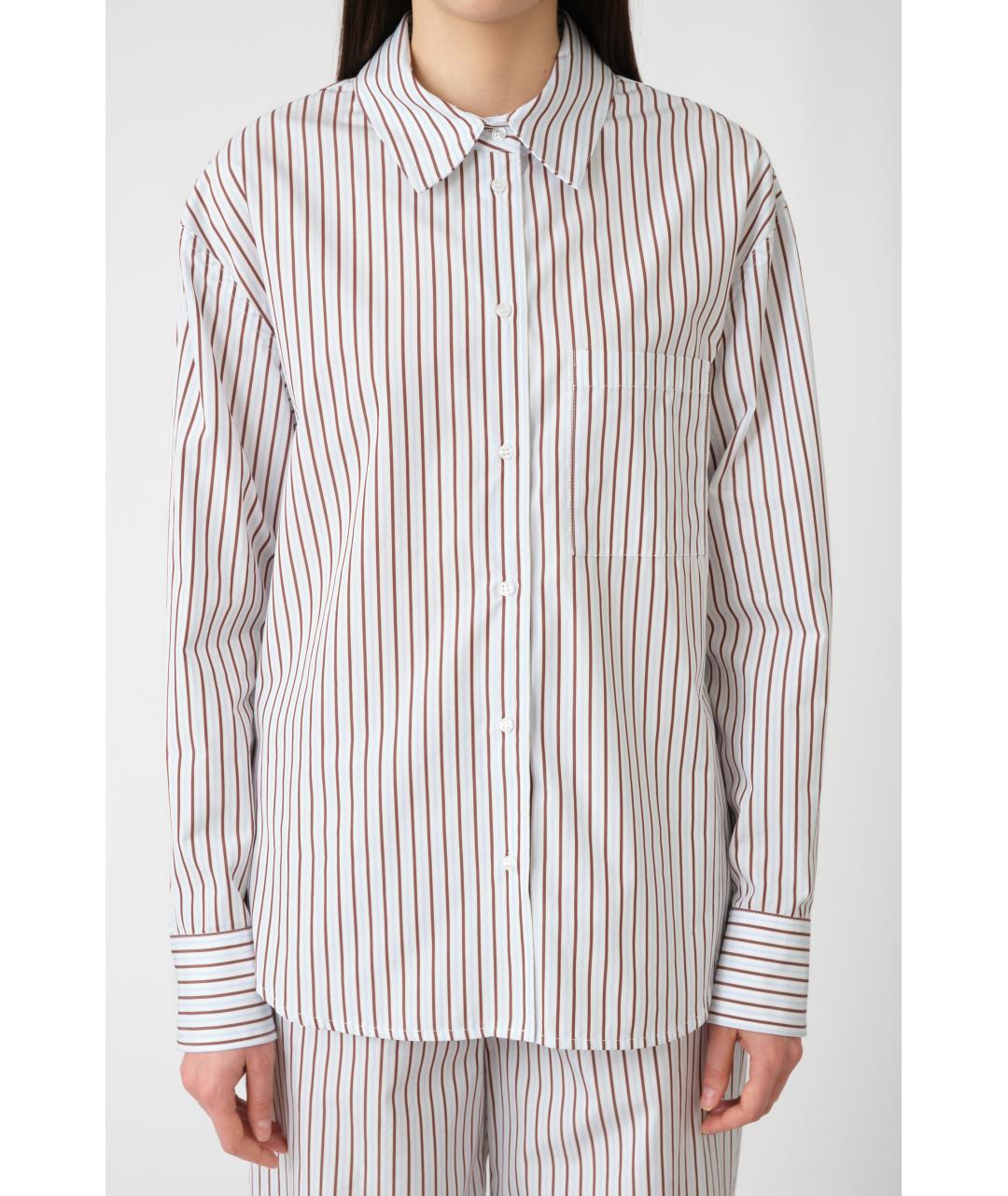 LOULOU STUDIO Мульти хлопковая рубашка, фото 4