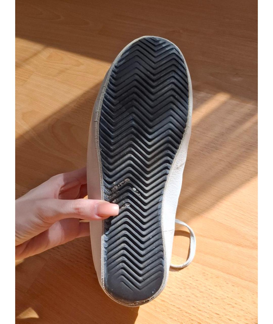 GOLDEN GOOSE DELUXE BRAND Белые кожаные кеды, фото 8