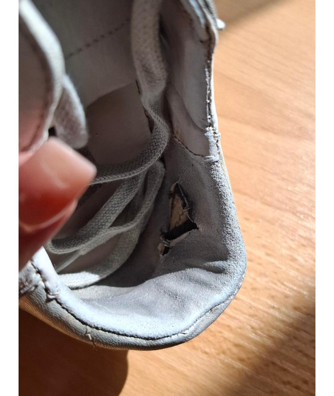 GOLDEN GOOSE DELUXE BRAND Белые кожаные кеды, фото 6