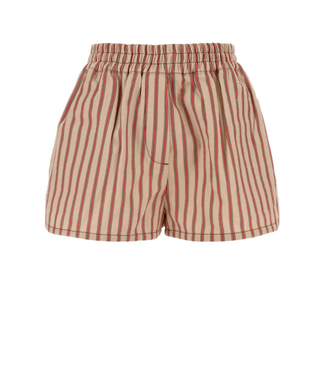 FENDI Мульти хлопковые шорты, фото 1