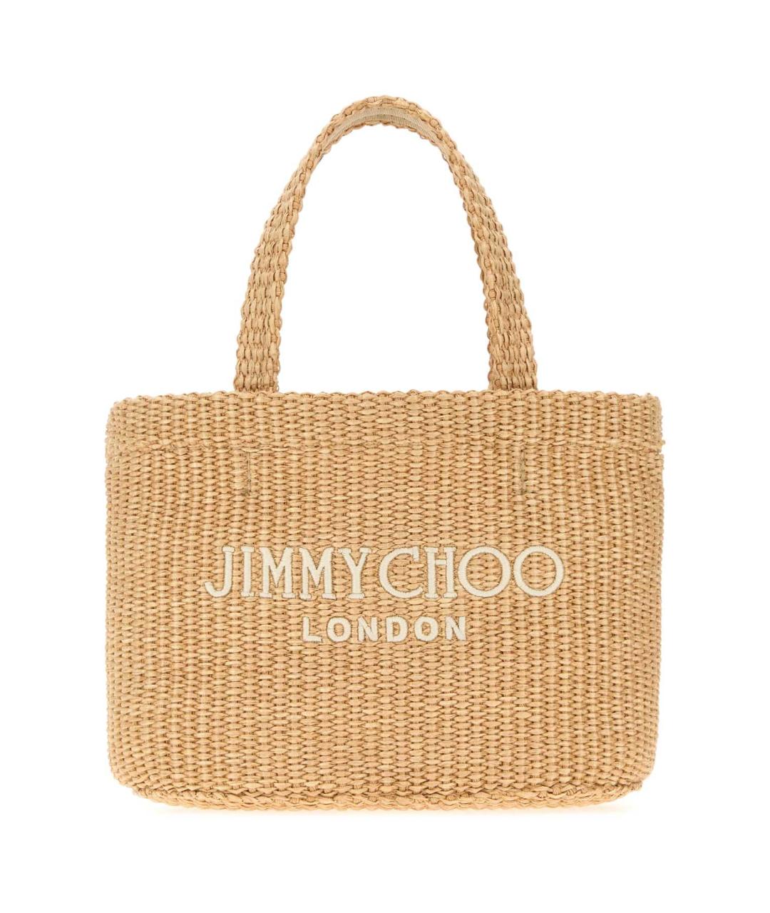 JIMMY CHOO Бежевая сумка тоут, фото 1