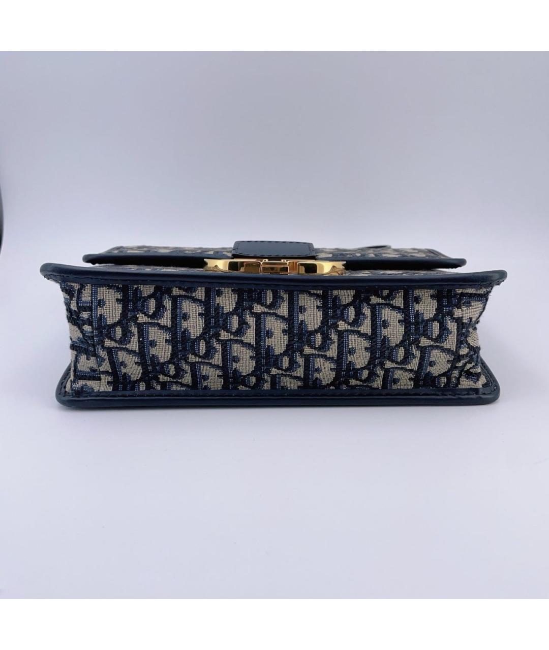 CHRISTIAN DIOR Темно-синяя сумка через плечо, фото 5