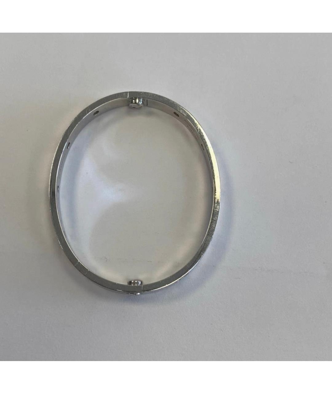 CARTIER Серебрянный браслет из белого золота, фото 4