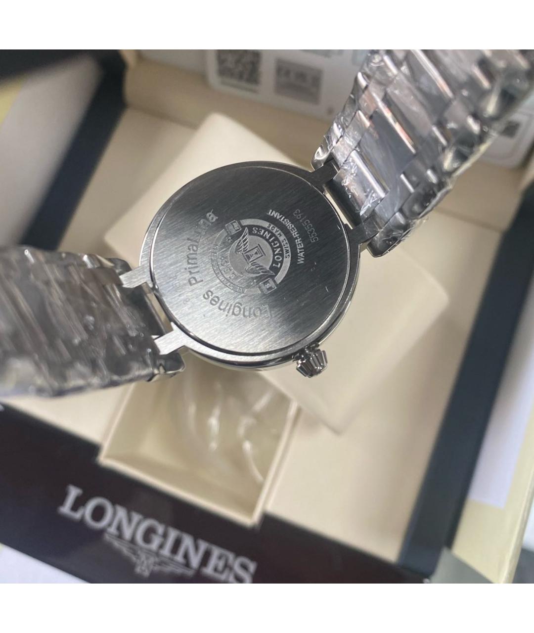 LONGINES Серебряные часы, фото 5
