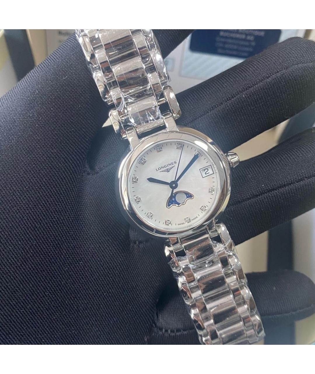 LONGINES Серебряные часы, фото 3