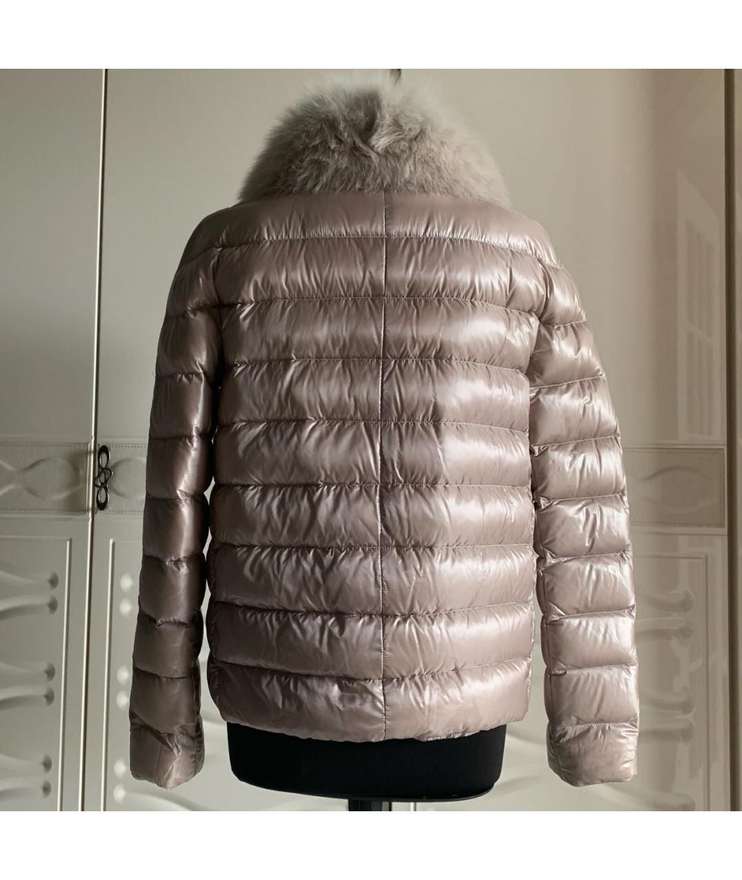 HERNO Бежевая полиамидовая куртка, фото 3