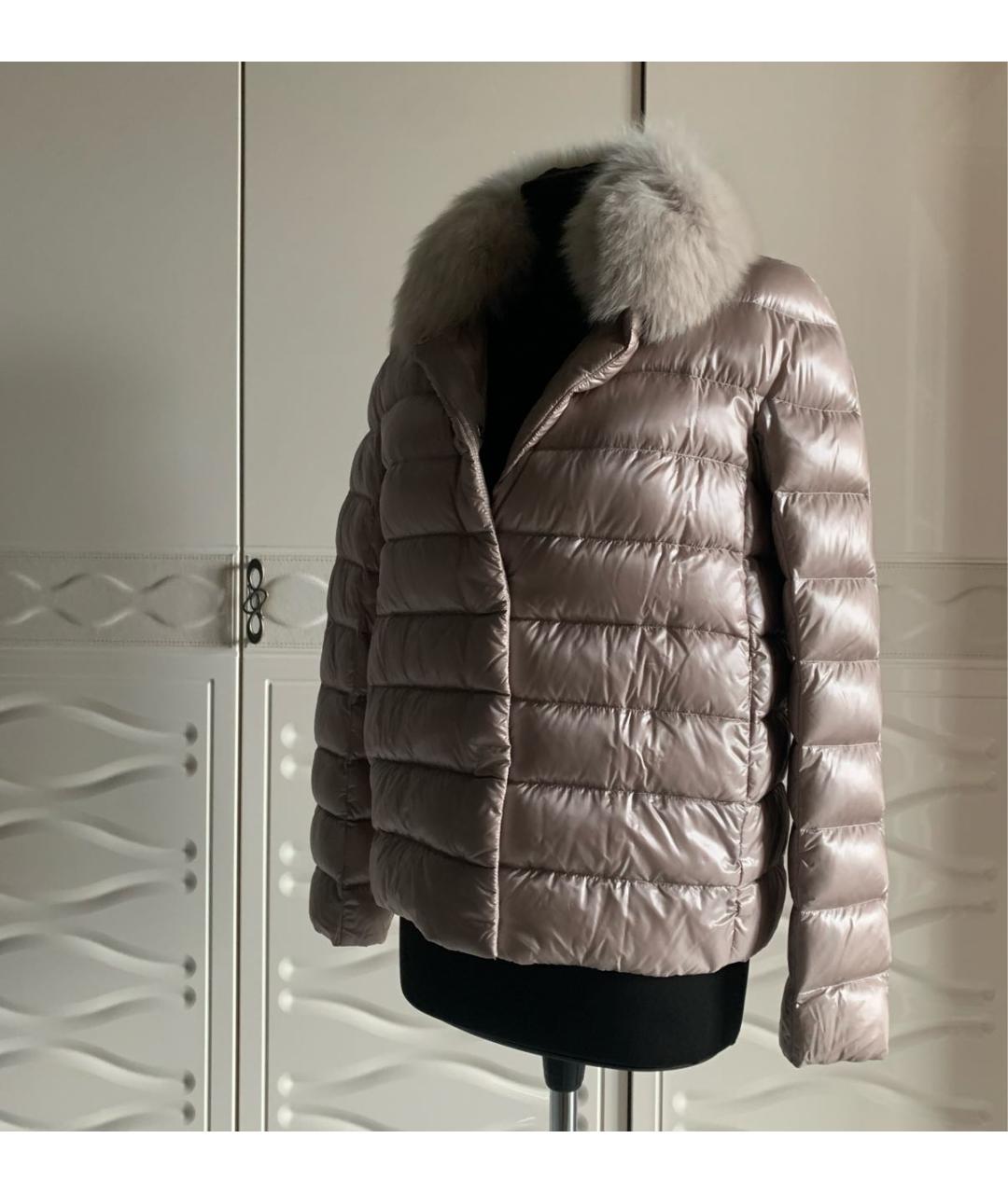 HERNO Бежевая полиамидовая куртка, фото 2