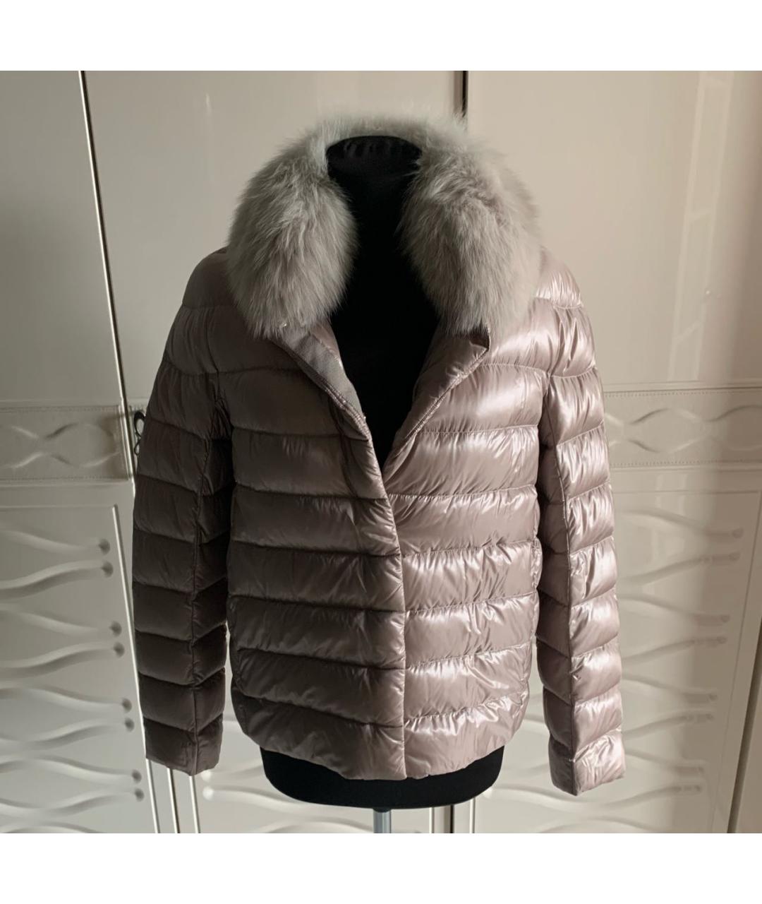 HERNO Бежевая полиамидовая куртка, фото 6
