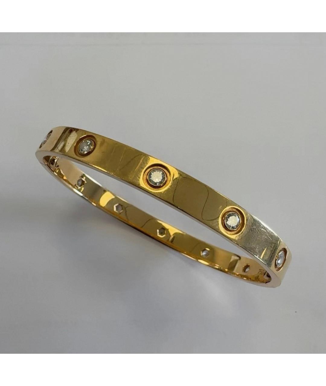 CARTIER Золотой браслет из желтого золота, фото 4