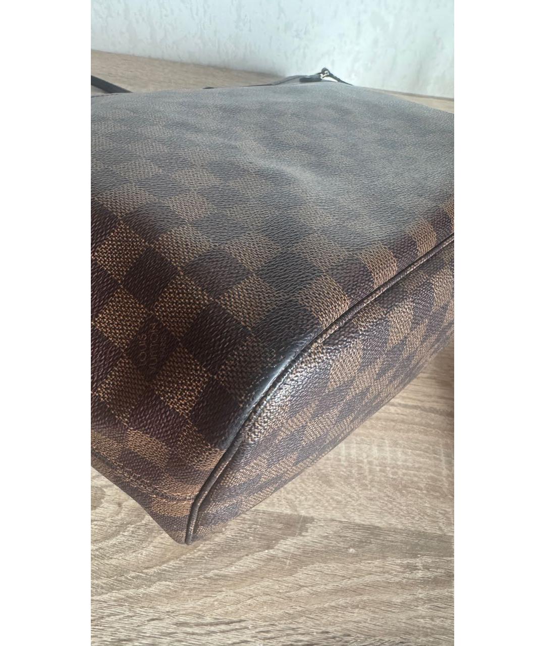 LOUIS VUITTON Коричневая сумка тоут, фото 4