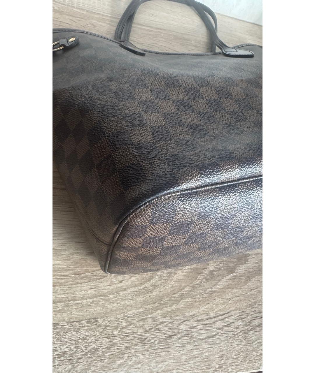 LOUIS VUITTON Коричневая сумка тоут, фото 6