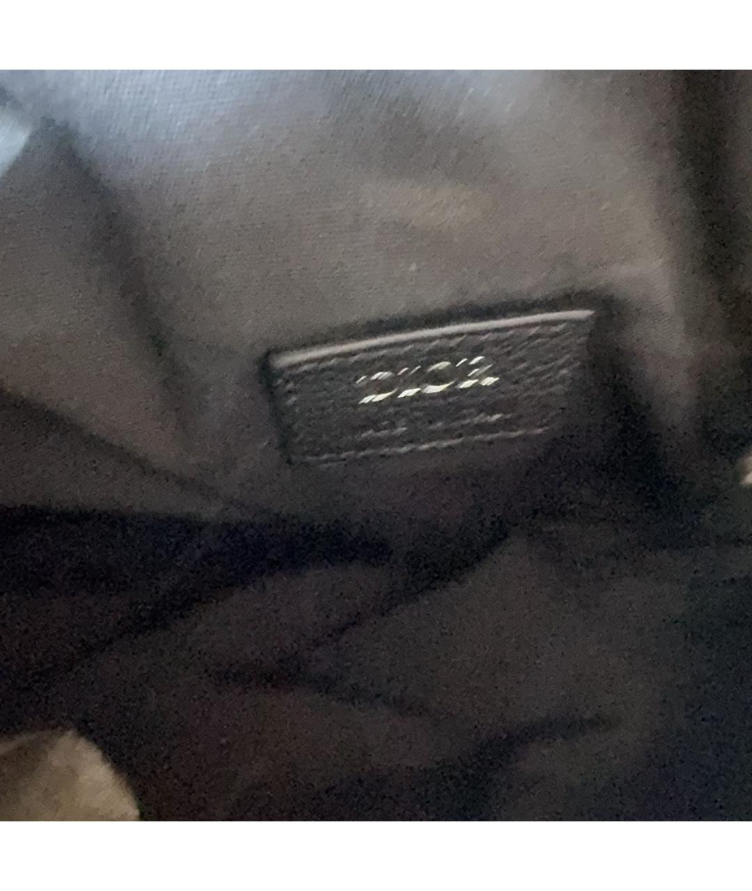 CHRISTIAN DIOR Темно-синяя сумка через плечо, фото 8