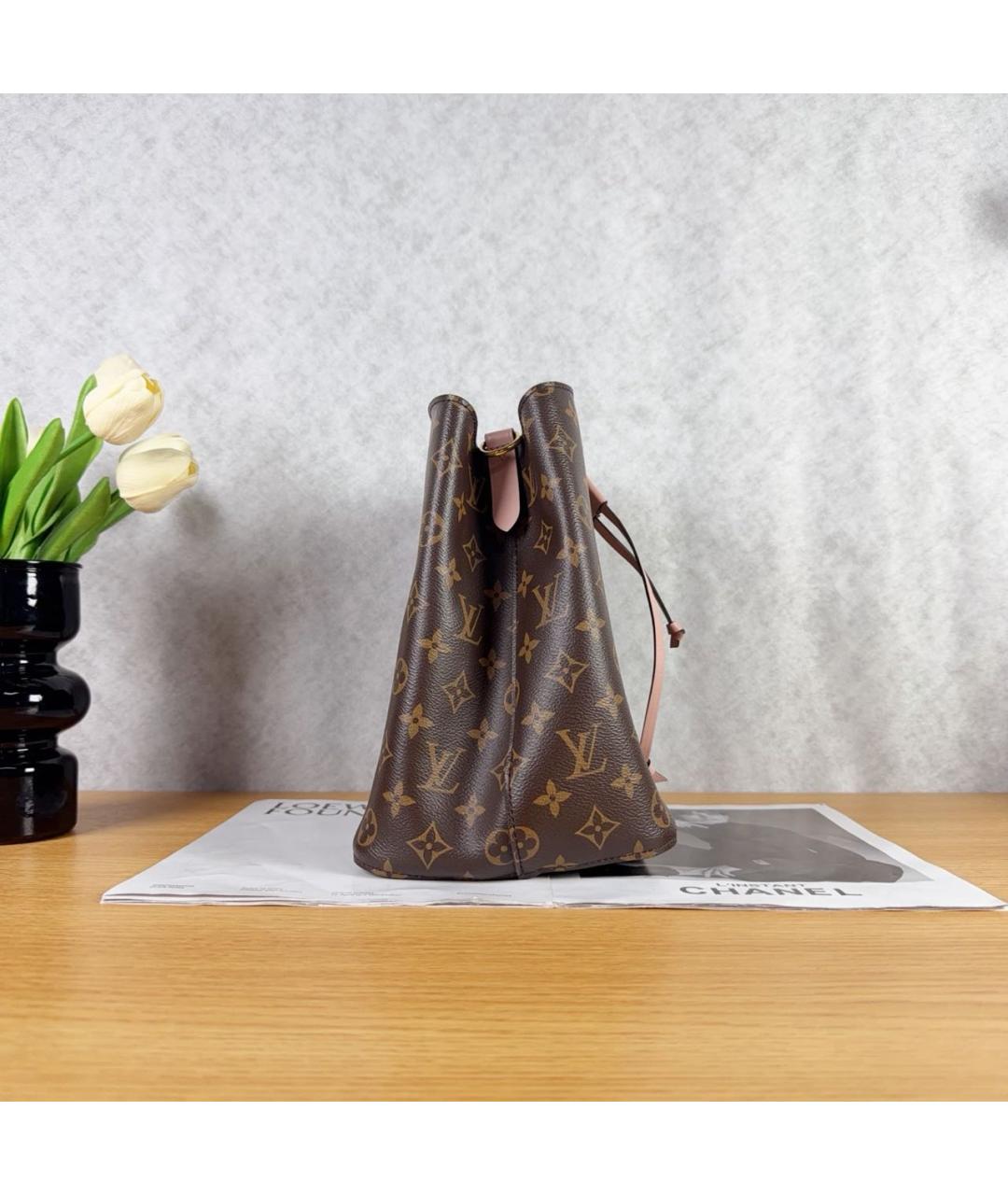 LOUIS VUITTON Коричневая сумка через плечо, фото 5