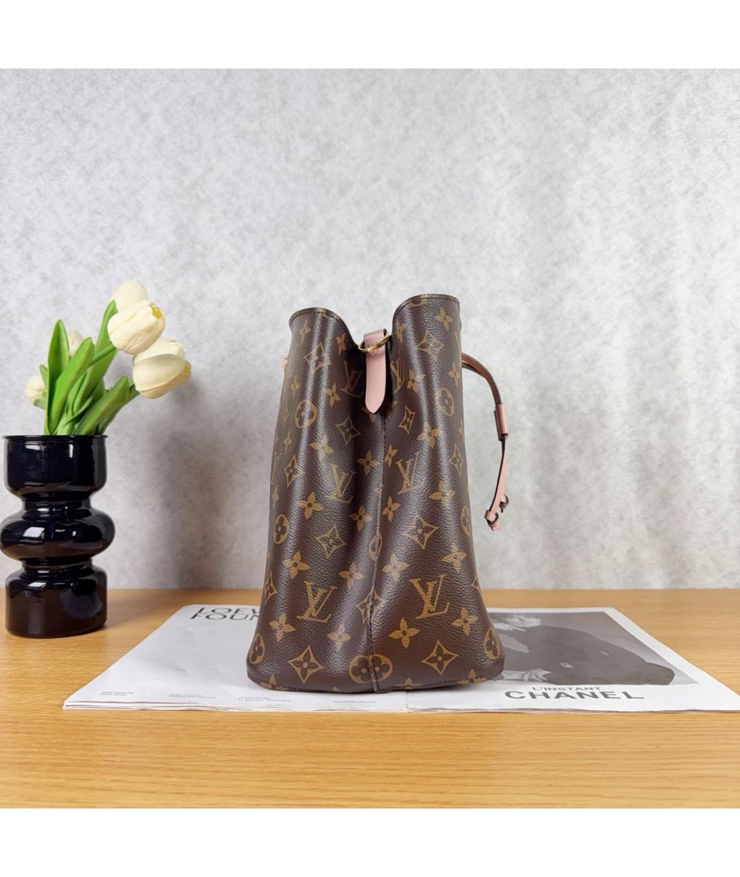 LOUIS VUITTON Коричневая сумка через плечо, фото 6