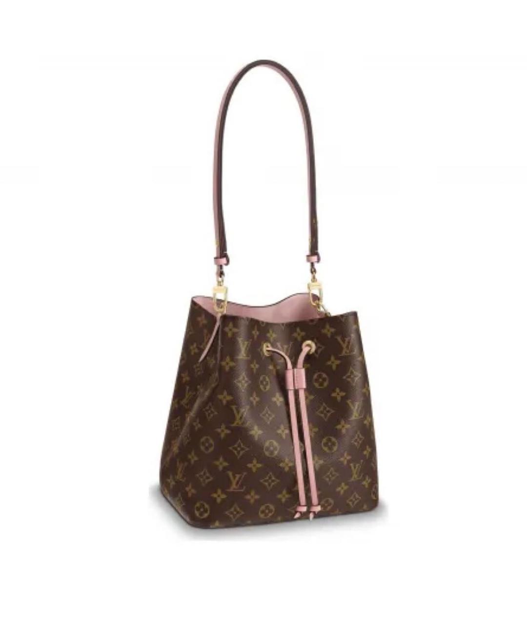 LOUIS VUITTON Коричневая сумка через плечо, фото 7