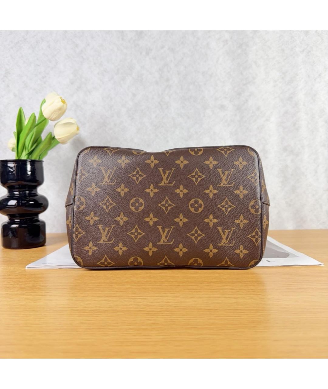 LOUIS VUITTON Коричневая сумка через плечо, фото 3