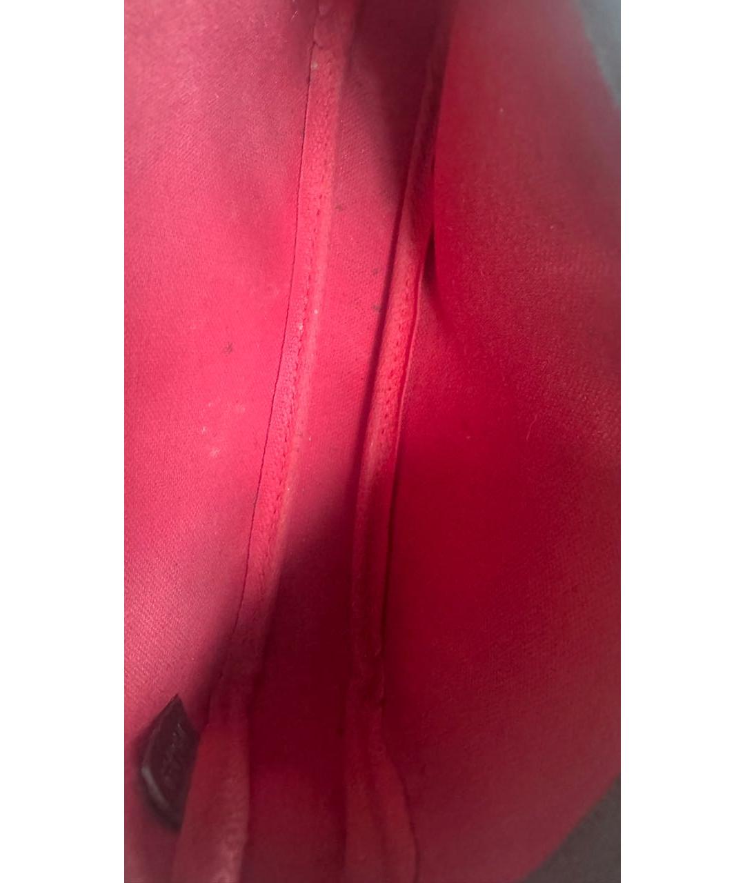 LOUIS VUITTON Коричневая сумка с короткими ручками, фото 7