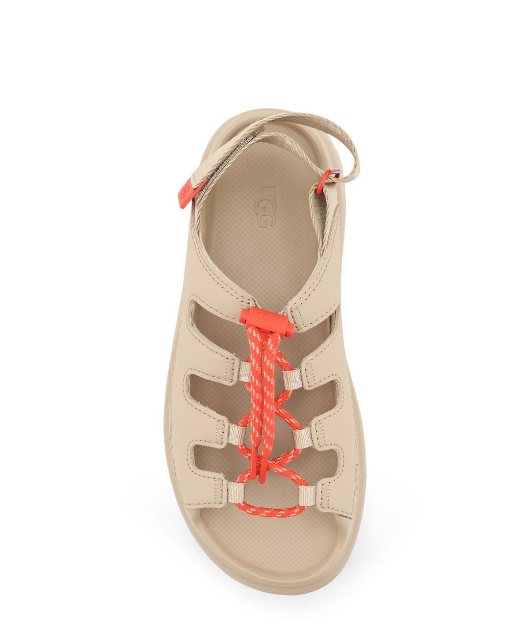 UGG AUSTRALIA Бежевые босоножки, фото 5