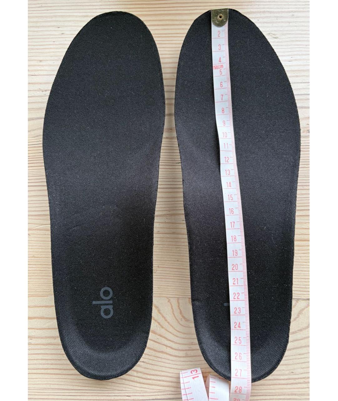 ALO YOGA Черные текстильные кроссовки, фото 7