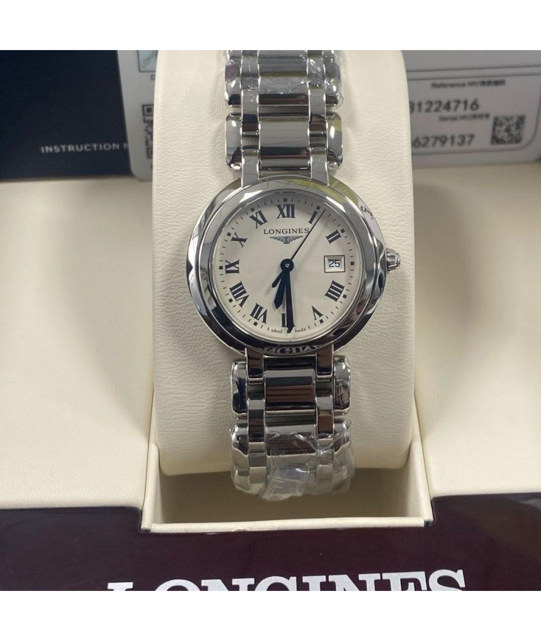 LONGINES Серебряные часы, фото 2