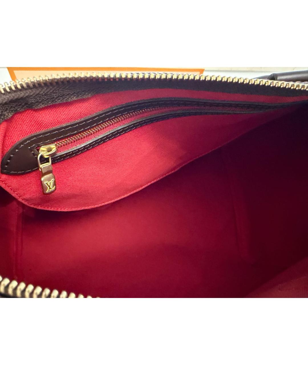 LOUIS VUITTON Коричневая сумка тоут, фото 4