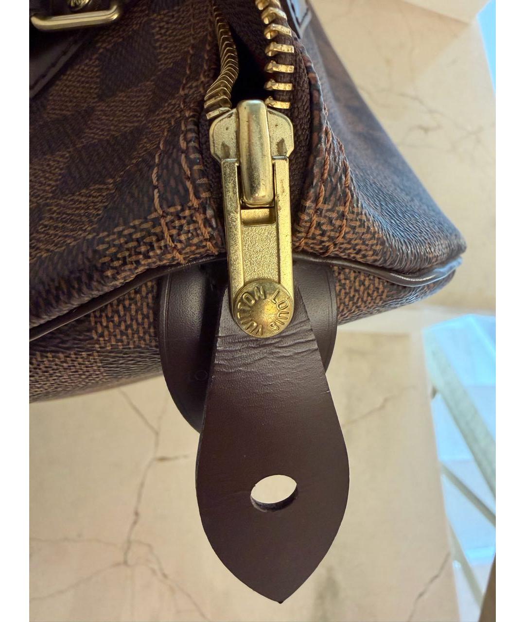 LOUIS VUITTON Коричневая сумка тоут, фото 7