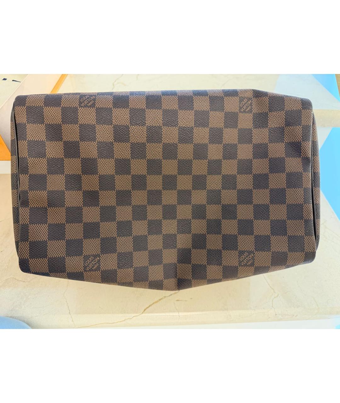 LOUIS VUITTON Коричневая сумка тоут, фото 5