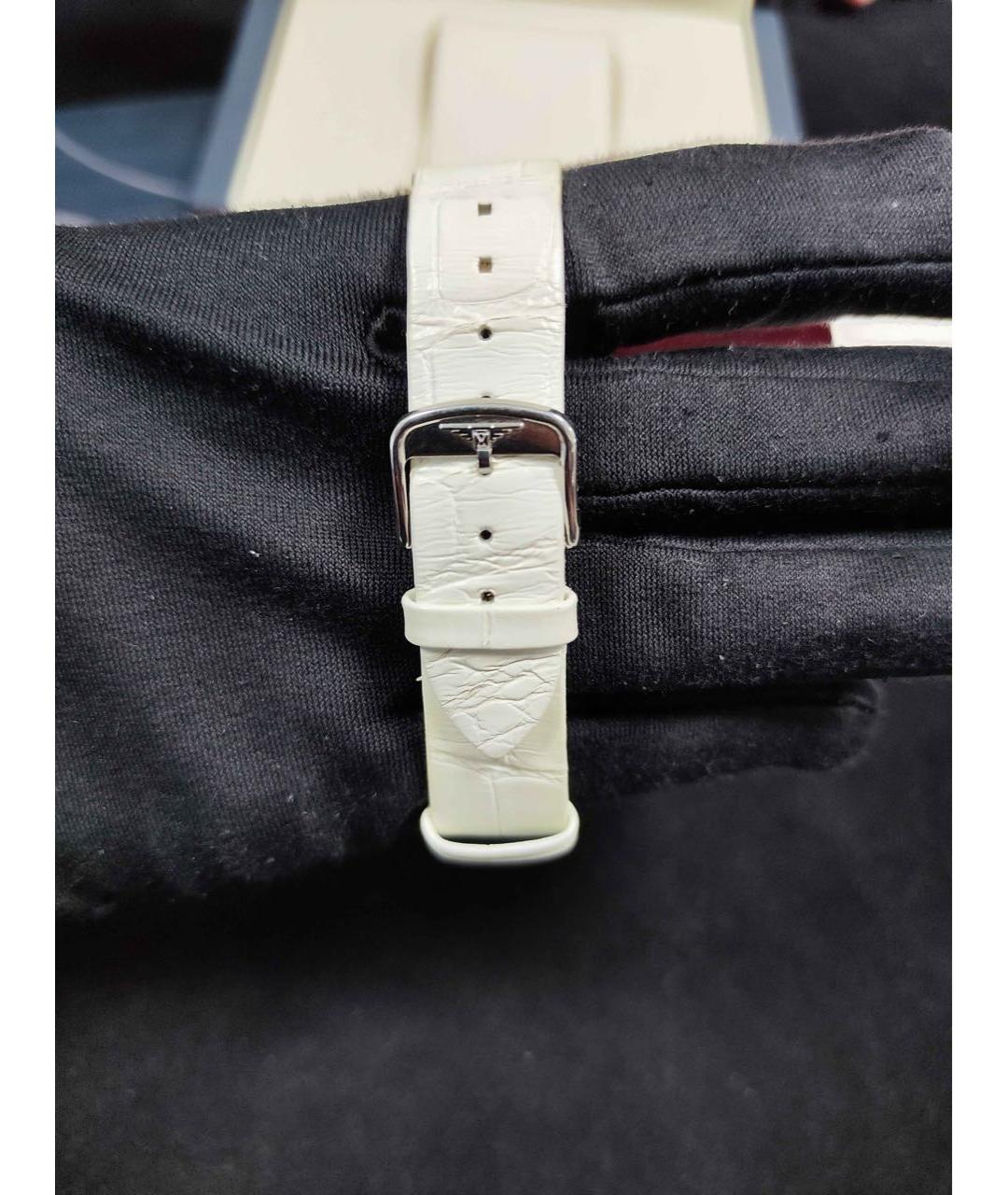 LONGINES Белые часы, фото 5