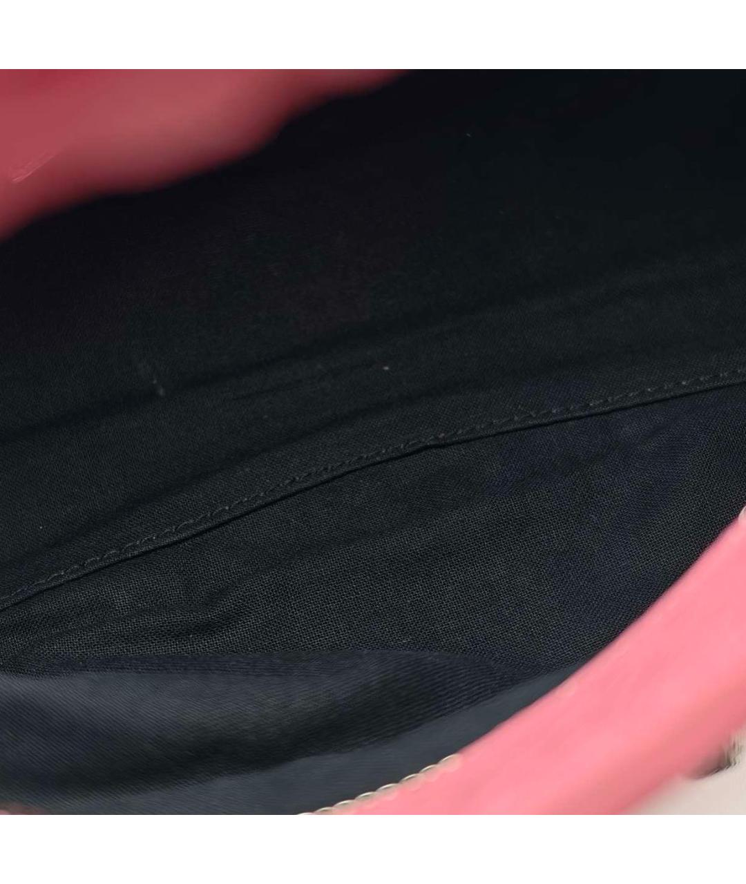 BALENCIAGA Розовая кожаная сумка через плечо, фото 7