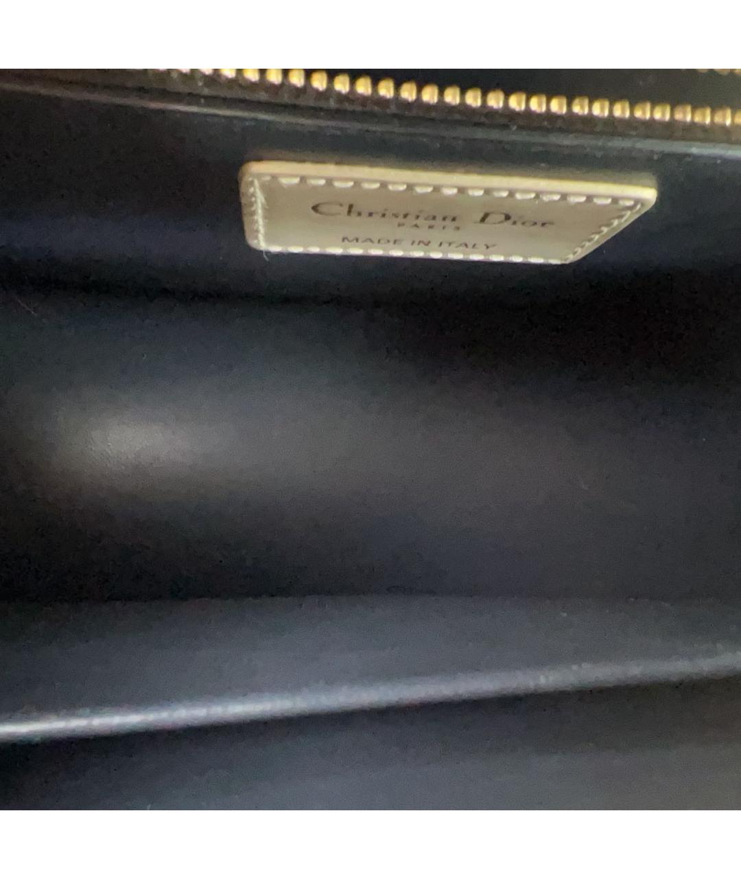 CHRISTIAN DIOR Бежевая кожаная сумка через плечо, фото 8