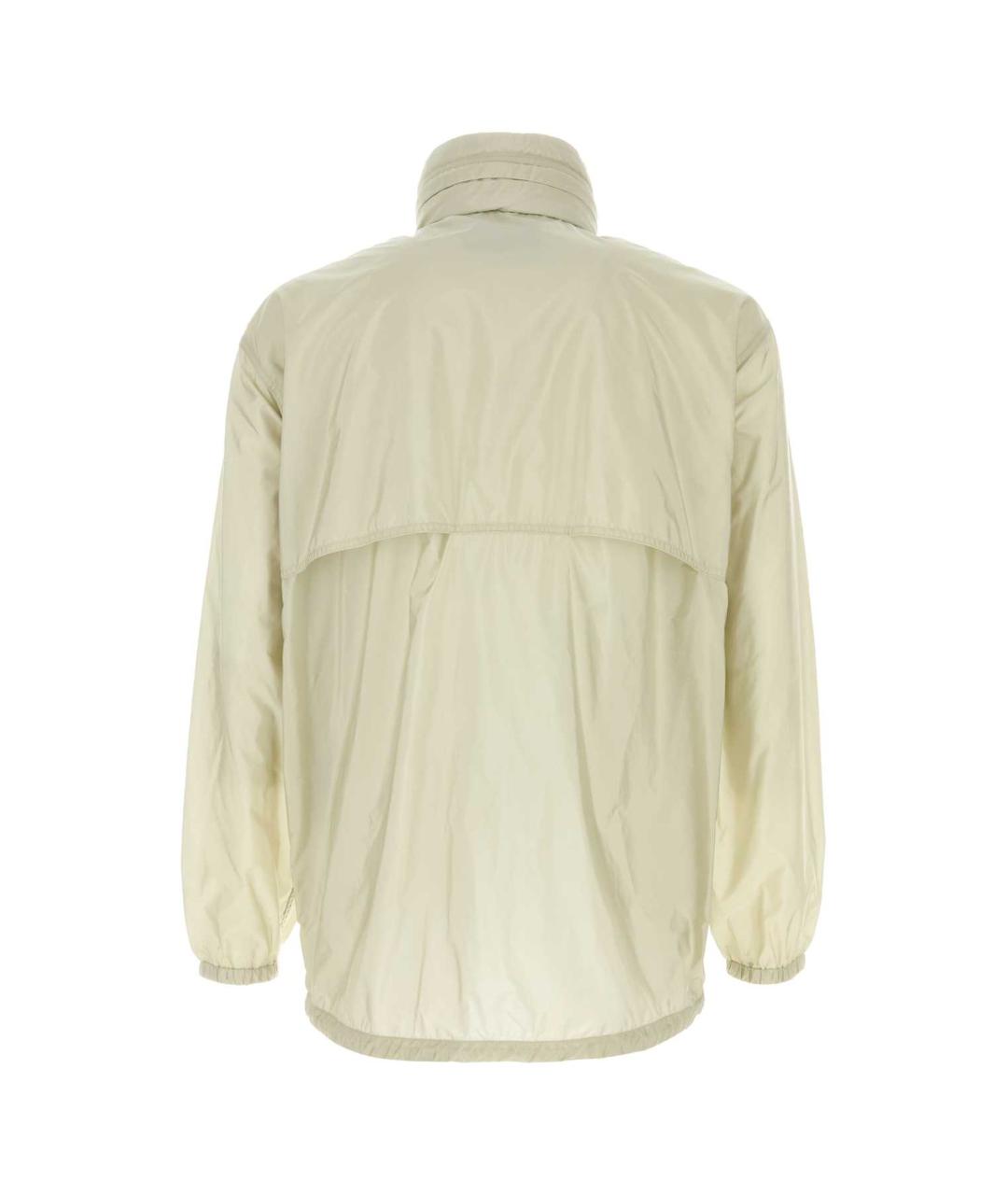 PRADA Бежевая полиамидовая куртка, фото 2