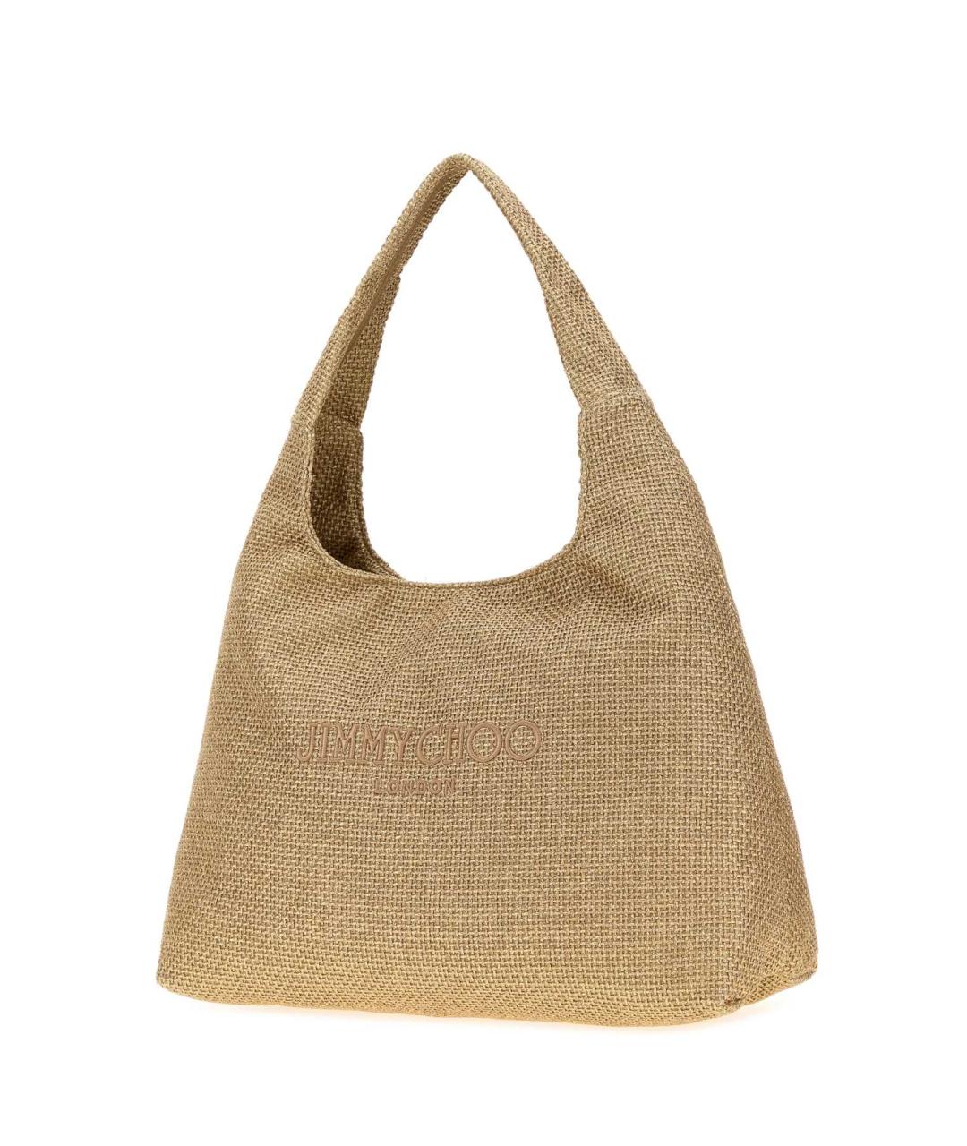 JIMMY CHOO Золотая сумка с короткими ручками, фото 2