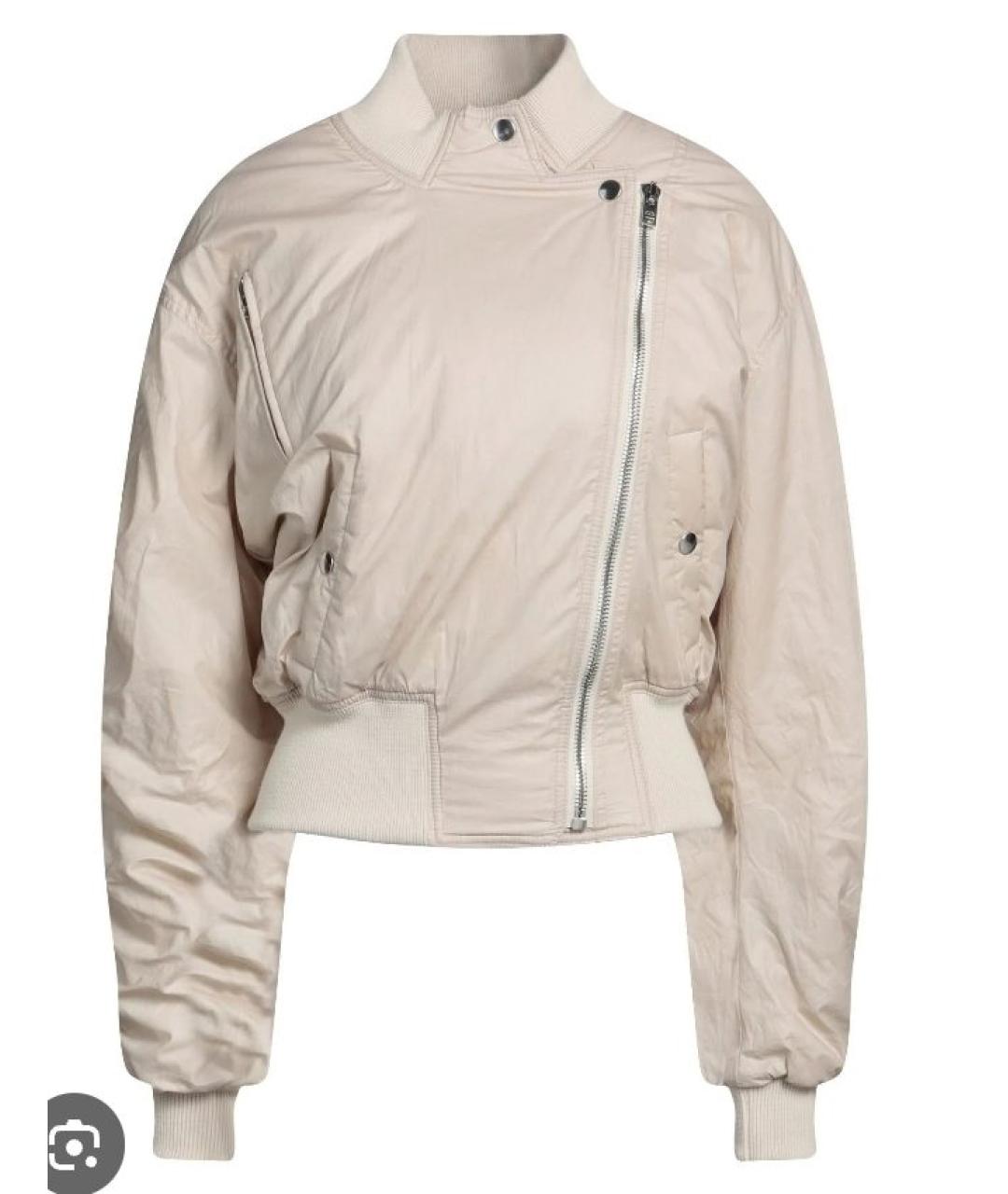 ISABEL MARANT Бежевая хлопковая куртка, фото 9