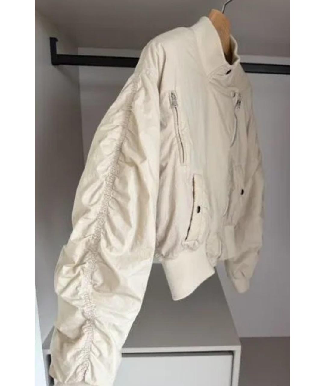ISABEL MARANT Бежевая хлопковая куртка, фото 5